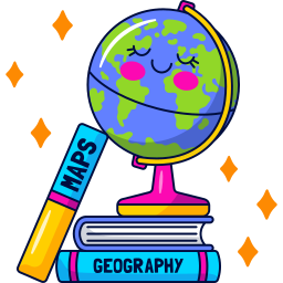geografía sticker