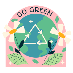 ecología sticker