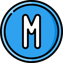 Letter m - Free signaling icons