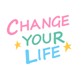 Change your life Stickers - Free signaling Stickers