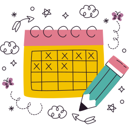 calendario sticker