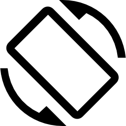 Screen rotation button - Free interface icons