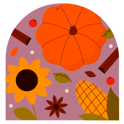 Thanksgiving sticker