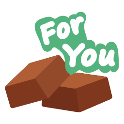 chocolate sticker