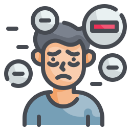 Negative thinking - Free user icons