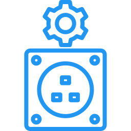 Socket - Free electronics icons