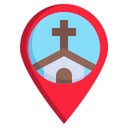 Christian - Free maps and location icons