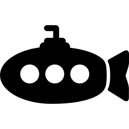 Submarine side view - Free transport icons