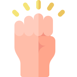 Fist - Free hands and gestures icons