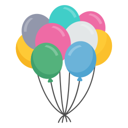 Balloon Stickers - Free holidays Stickers