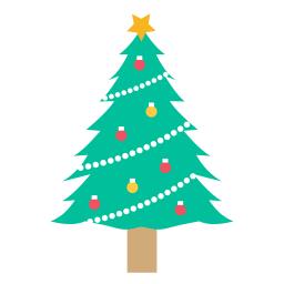 árbol de navidad sticker