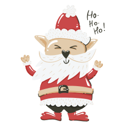 papa noel sticker