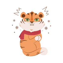 tigre sticker