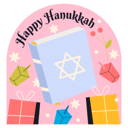 hannukah sticker