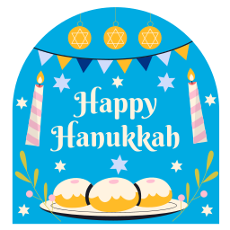 hannukah sticker