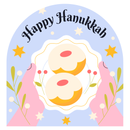 hannukah sticker