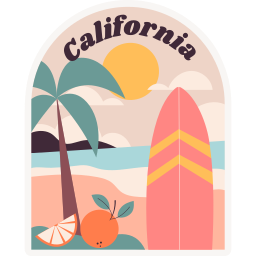 california sticker