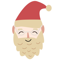 papá noel sticker