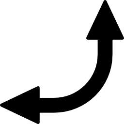 Up and left arrow - Free arrows icons