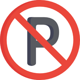 No parking - Free signs icons