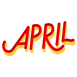 April Stickers - Free time and date Stickers