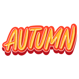 otoño sticker