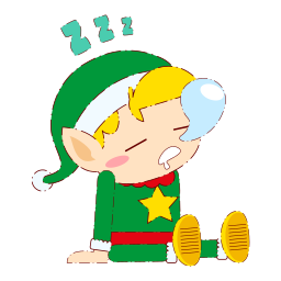 dormir sticker