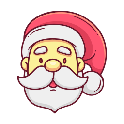 papá noel sticker