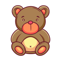 oso de peluche sticker
