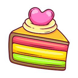 pastel sticker