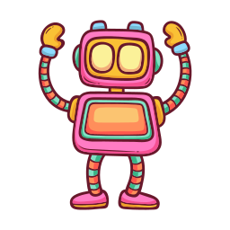 Robots Stickers - Free kid and baby Stickers