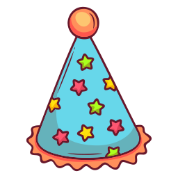 sombrero de fiesta sticker