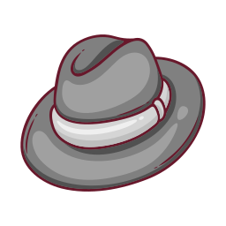 sombrero de fieltro 