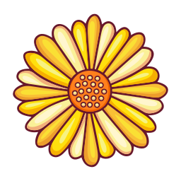 flor sticker