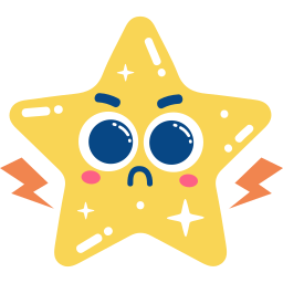 estrella de oro sticker