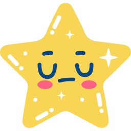 estrella de oro sticker