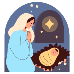 Jesus Stickers - Free christmas Stickers