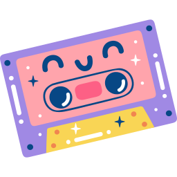 kassette sticker