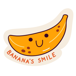 plátano sticker