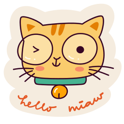 gato sticker