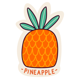 piña sticker