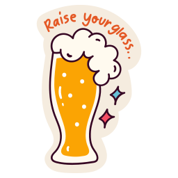 cerveza sticker