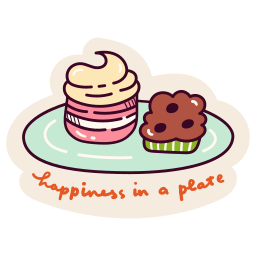 pastelería sticker