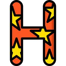 Letter h - Free education icons