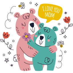 feliz día de la madre sticker