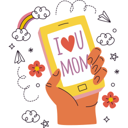 feliz día de la madre sticker