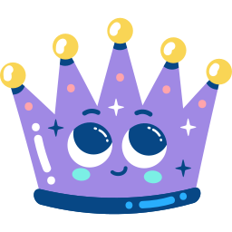 Crown Stickers - Free fashion Stickers