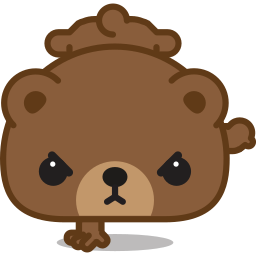 oso de peluche sticker