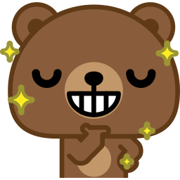 oso de peluche sticker