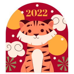 año nuevo chino sticker